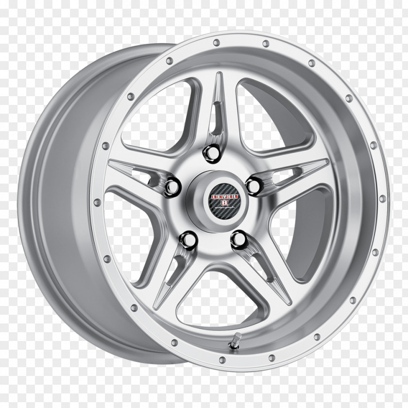 Silver Level Alloy Wheel Custom Rim PNG