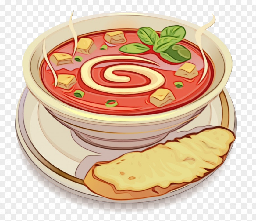 Solanum Soup Junk Food Cartoon PNG