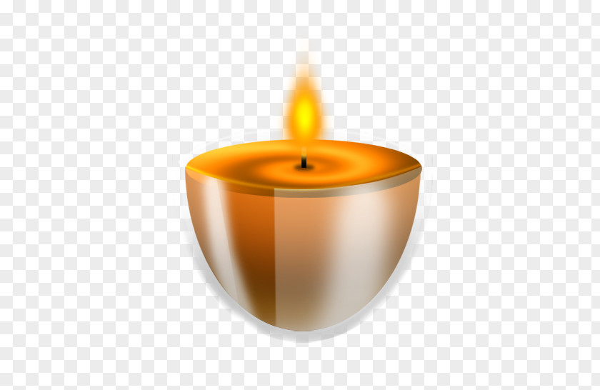 Candlelight Flameless Candles Wax PNG