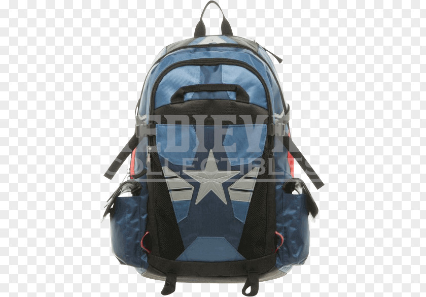 Captain America Batman & Deadpool Backpack Superhero PNG