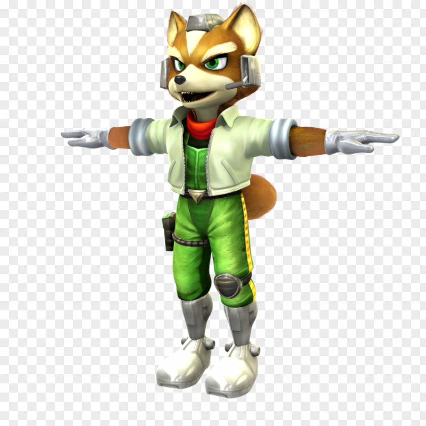 T-pose Star Fox: Assault Super Smash Bros. For Nintendo 3DS And Wii U Fox McCloud PNG