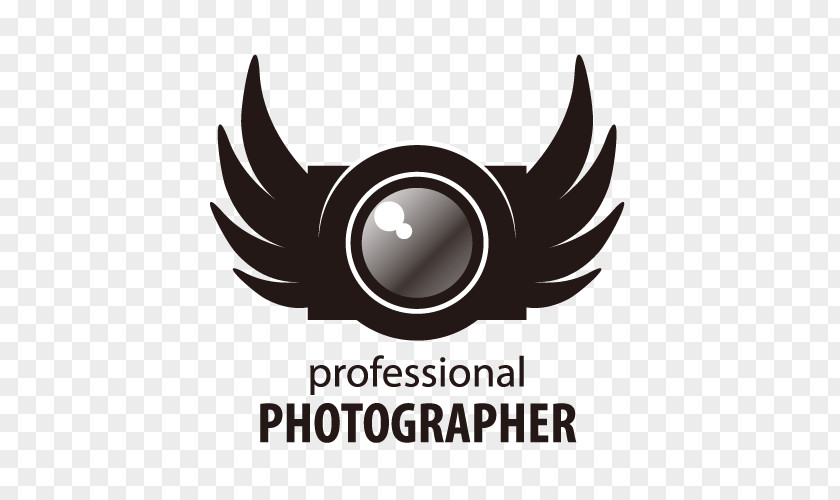 Vector Exaggerated Camera Logo Photographer Photography PNG