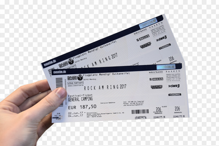 Schönes-Wochenende-Ticket Rock Am Ring 2017 Länderticket Concert PNG