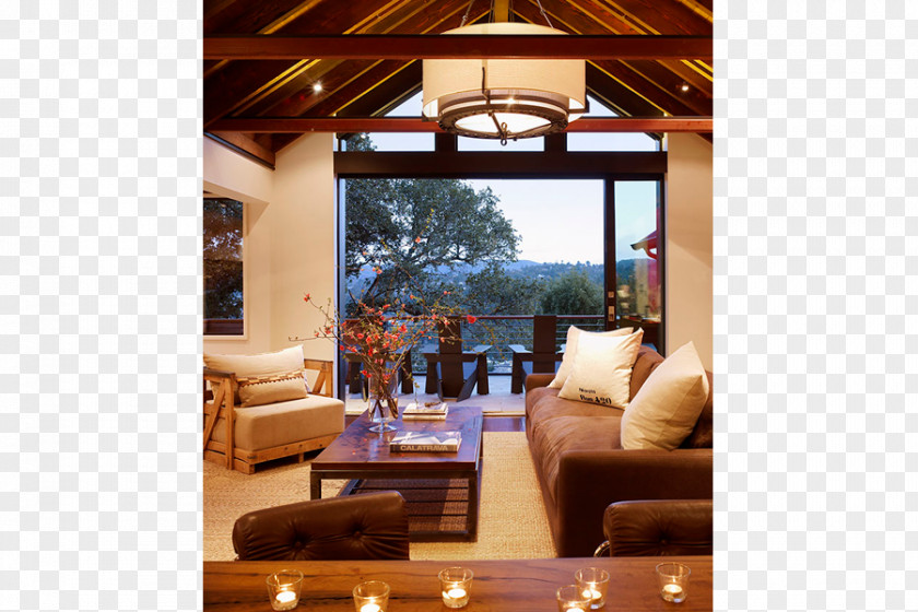 Hillside Window Living Room Furniture Interior Design Services Property PNG