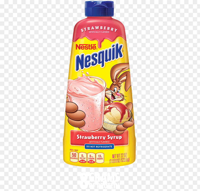 Ice Cream Milkshake Nesquik Syrup PNG