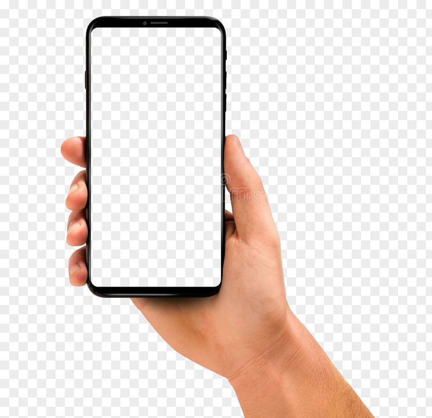 Smartphone White Picture Frames PNG