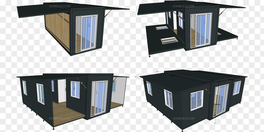 Container House Shipping Architecture Intermodal Plan Floor PNG
