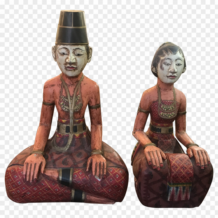 Fig Hand-painted Cartoon Family Statue Figurine PNG