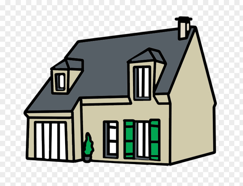 House Property Facade PNG