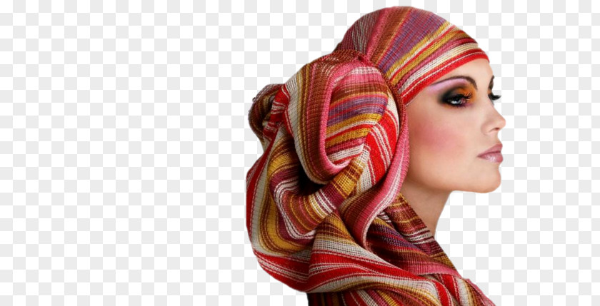 Portrait Femme Foulard Headscarf Turban Woman PNG