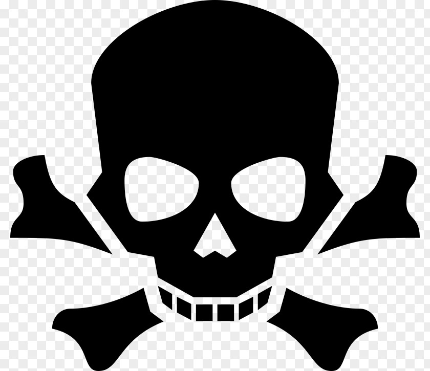 Skull And Crossbones Poison Human Symbolism PNG