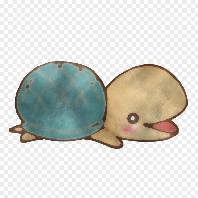 Stuffed Toy Turtles Turquoise PNG