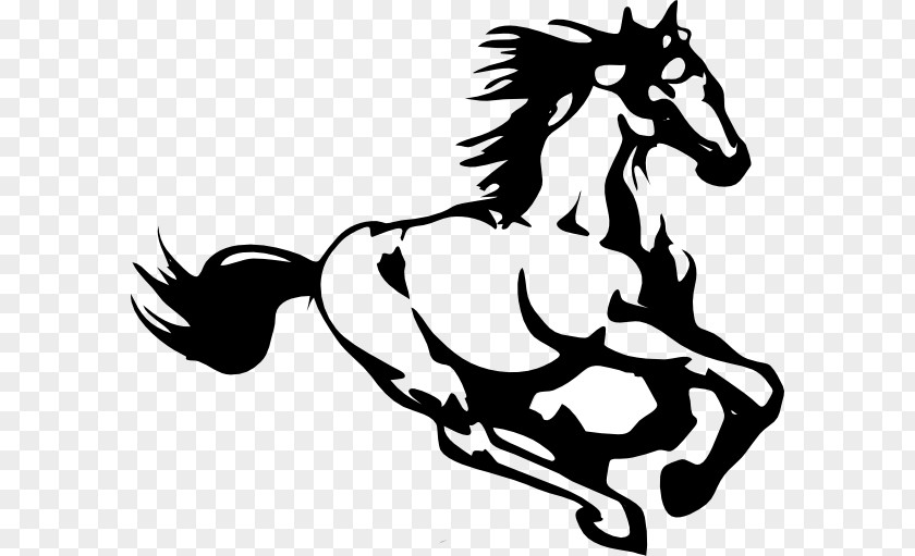 Technological Sense Runner Mustang Mare Stallion Clip Art PNG