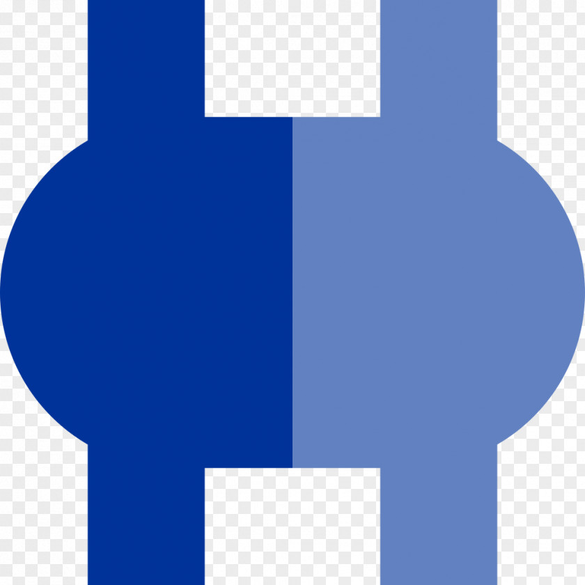 Thumbtack Logo Blue PNG