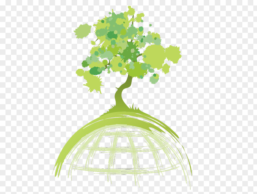 Tree Planting Green Image T-shirt PNG