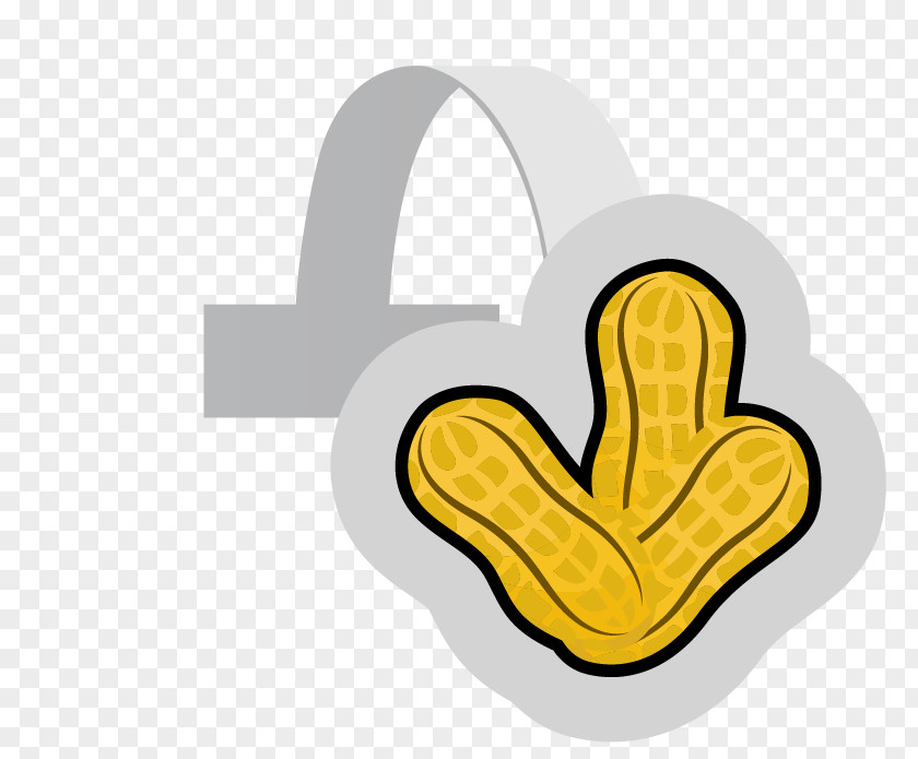 Amendoim Design Element Thumb Brand Clip Art PNG