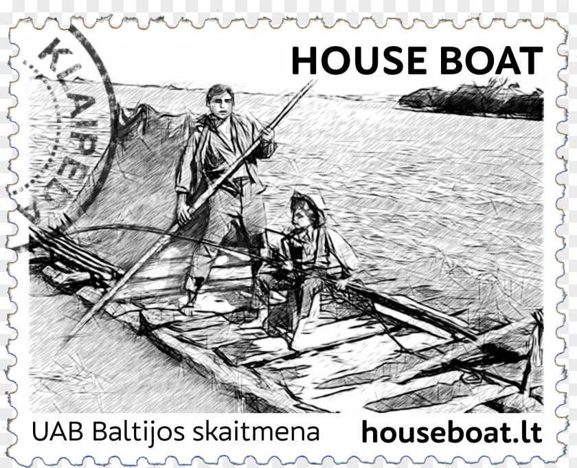 Boat Boating Postage Stamps Organism Mail PNG