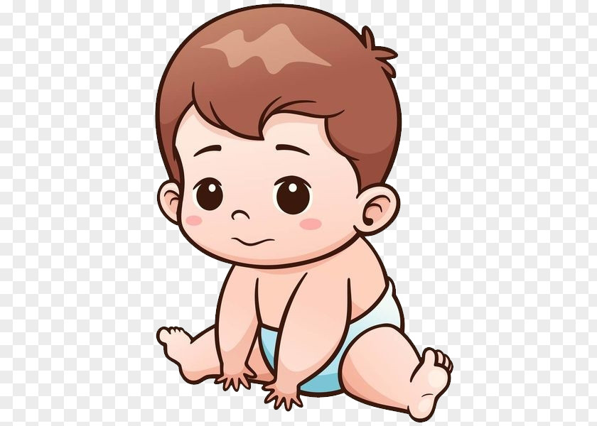 Happy Child Infant Cartoon Clip Art PNG
