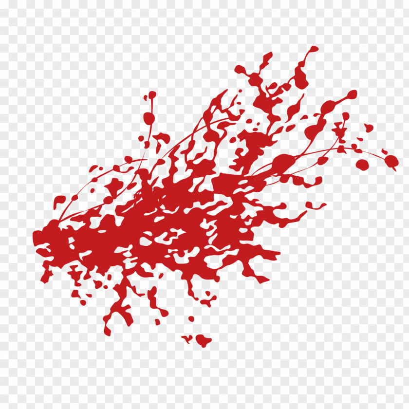 Red Snow Blood Icon PNG
