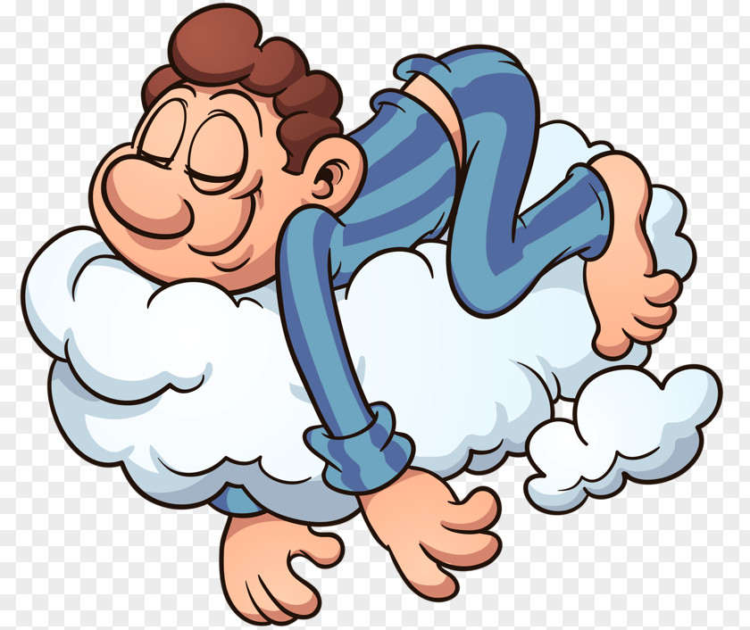 Sleeping Clouds Cartoon Sleep Clip Art PNG