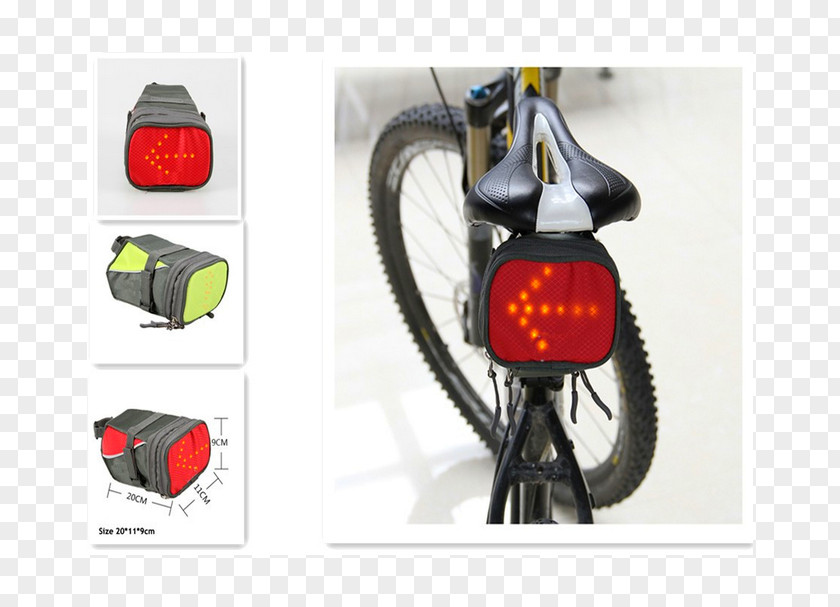 Telephones Saddlebag Bicycle Saddles Blinklys Cycling PNG