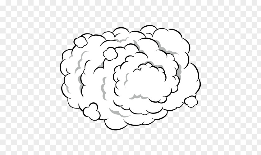 Explosion Cloud. PNG