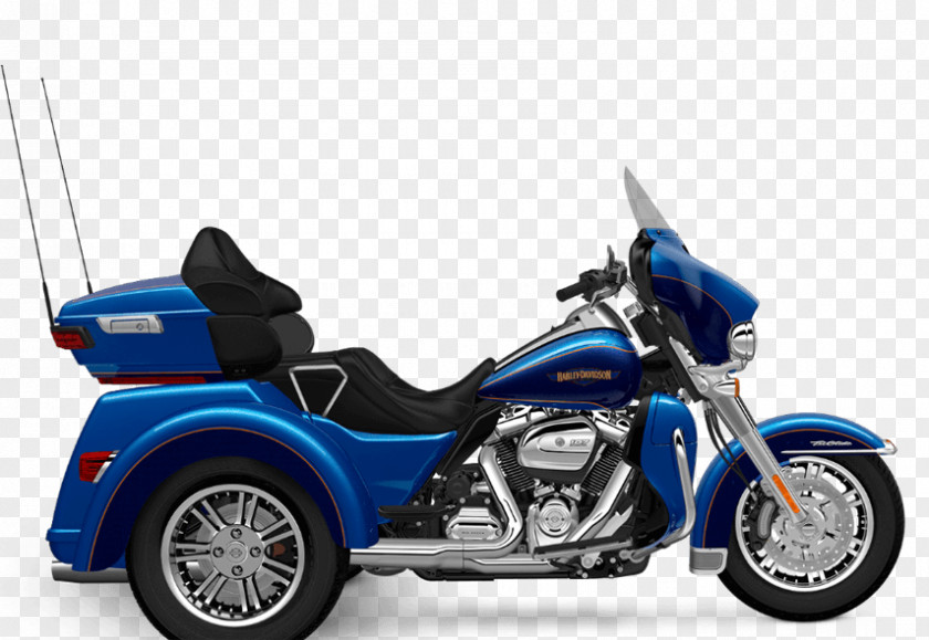 Motorcycle Wheel Harley-Davidson Tri Glide Ultra Classic Motorized Tricycle PNG