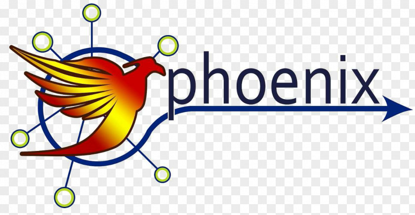 Phoenix Logo Neutron Transport Scattering Temperature Capture PNG