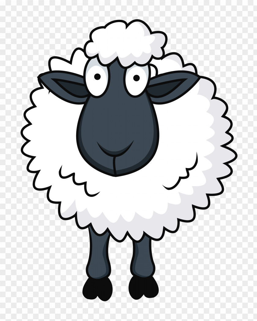 Sheep Cartoon Clip Art PNG