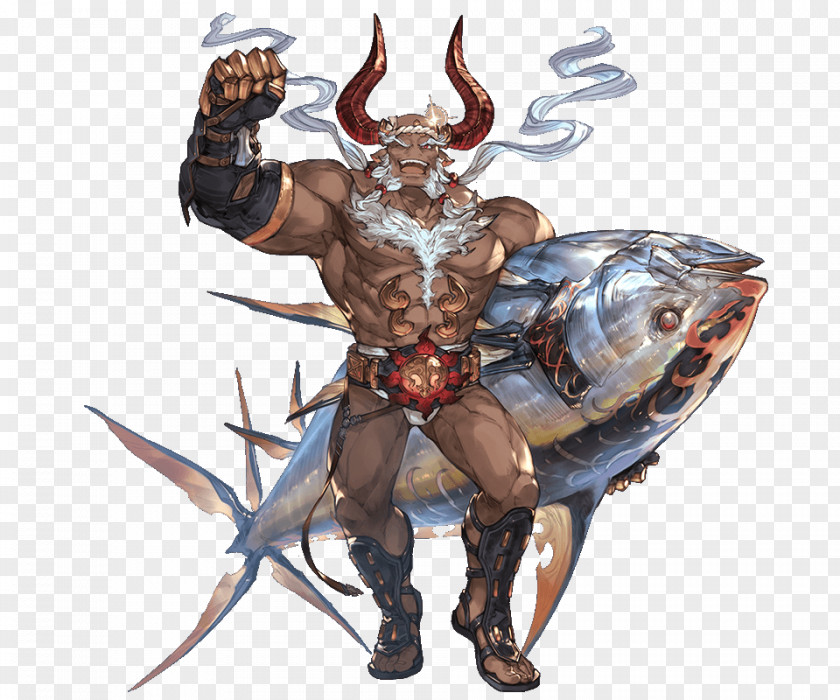 Aion Granblue Fantasy Male Character Concept Art PNG