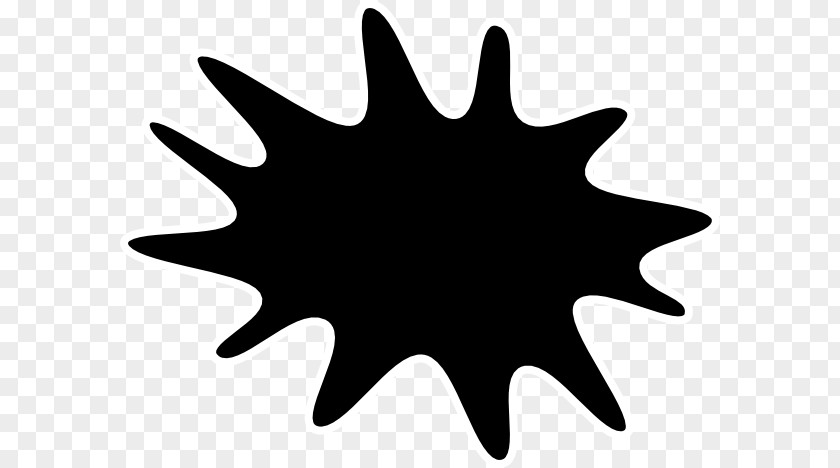 Black Paint Clip Art Vector Graphics Image Drawing PNG