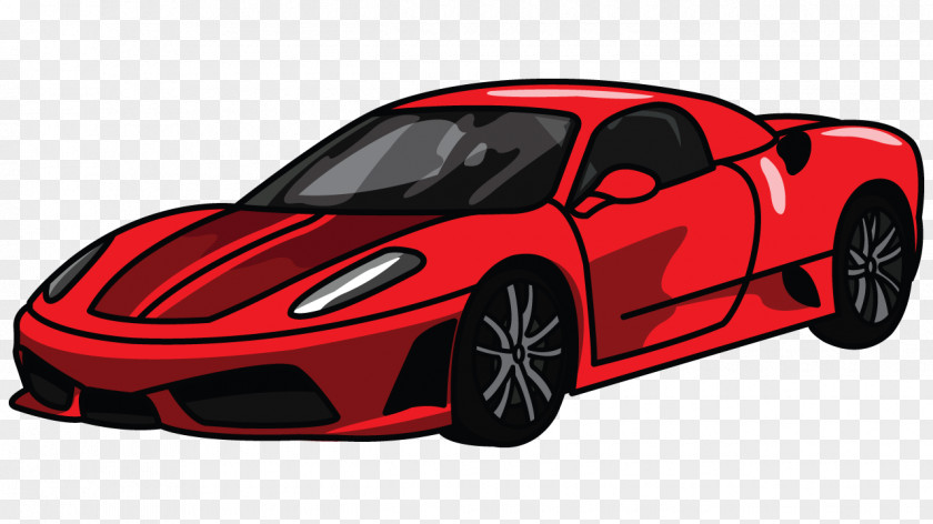 Car Cartoon Enzo Ferrari LaFerrari F12 California PNG