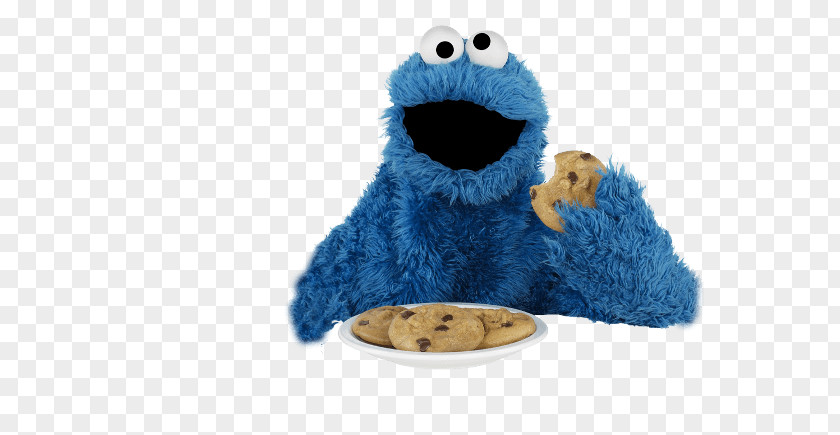 Cookie Monster Chocolate Chip Biscuits Cracker Elmo PNG