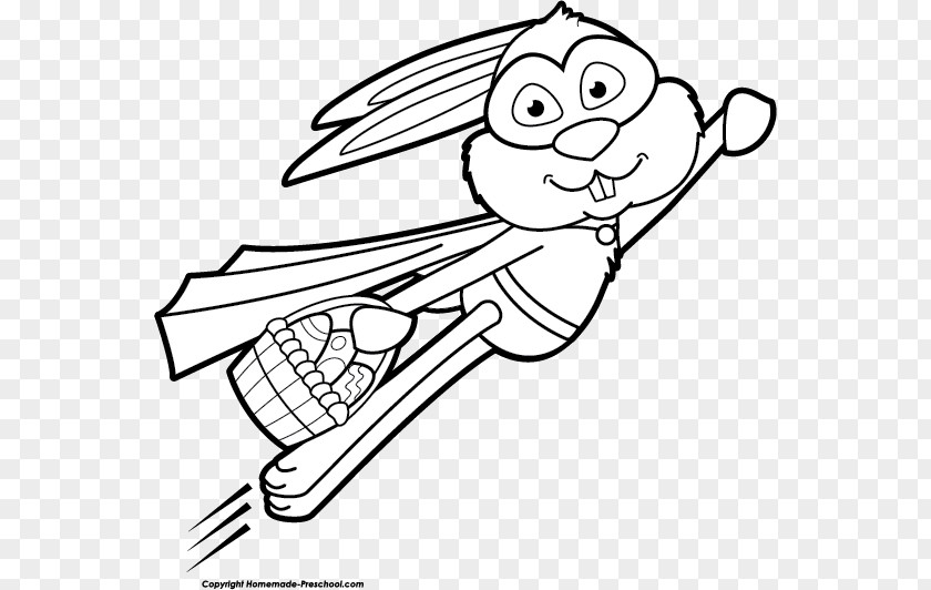 Easter Bunny Thumb Drawing PNG
