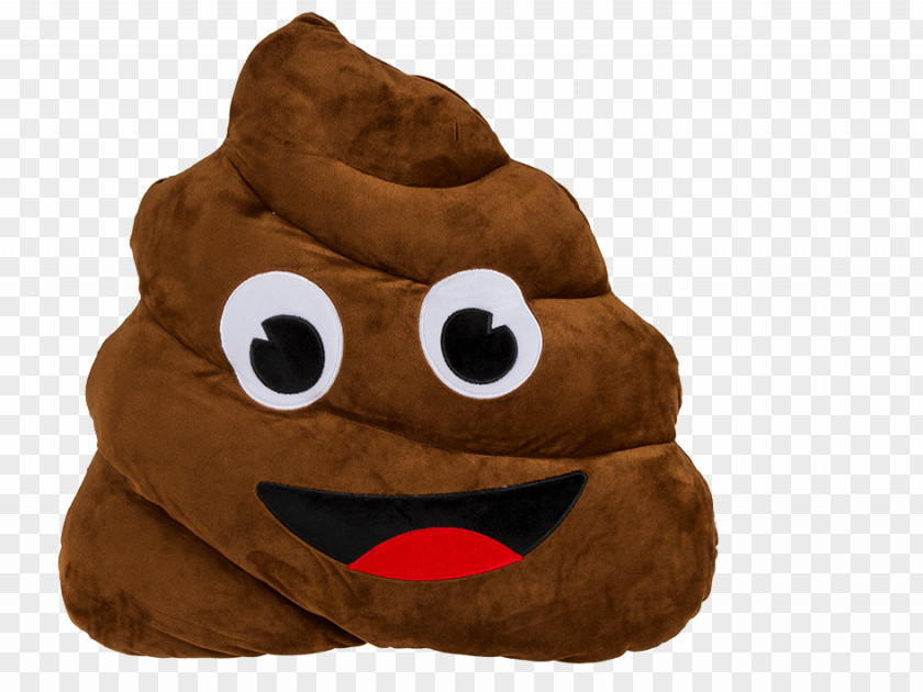 Emoji Pile Of Poo Pillow Emoticon Smiley PNG