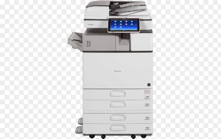 Gestetner Printer Ricoh Multi-function Photocopier Office Supplies PNG
