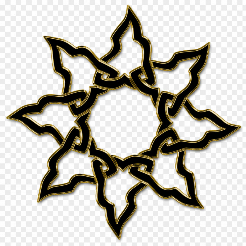 Golden Sun Five-pointed Star Heptagram Polygons In Art And Culture Octagram PNG