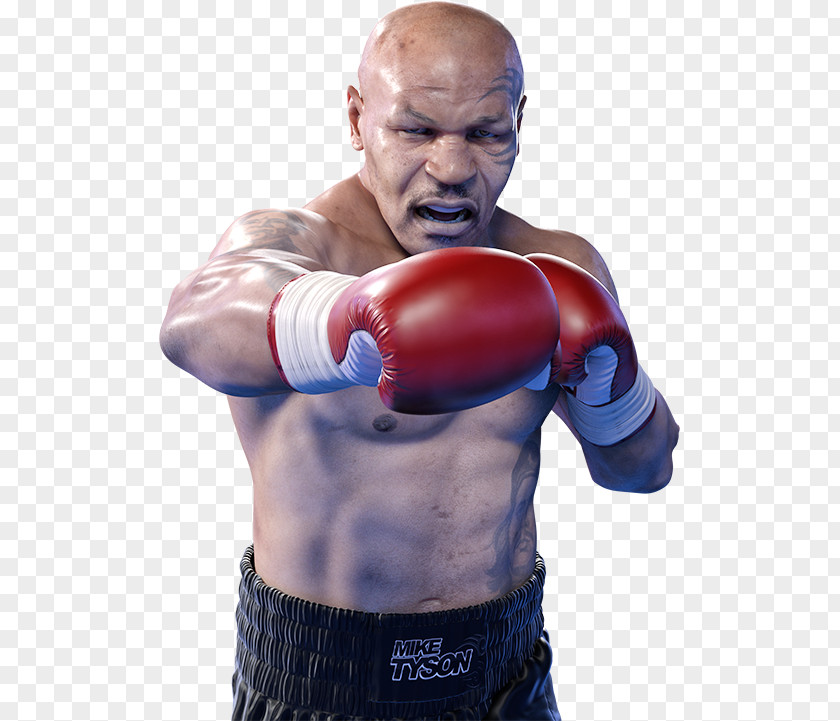 Mike Tyson Professional Boxing Glove Game PNG
