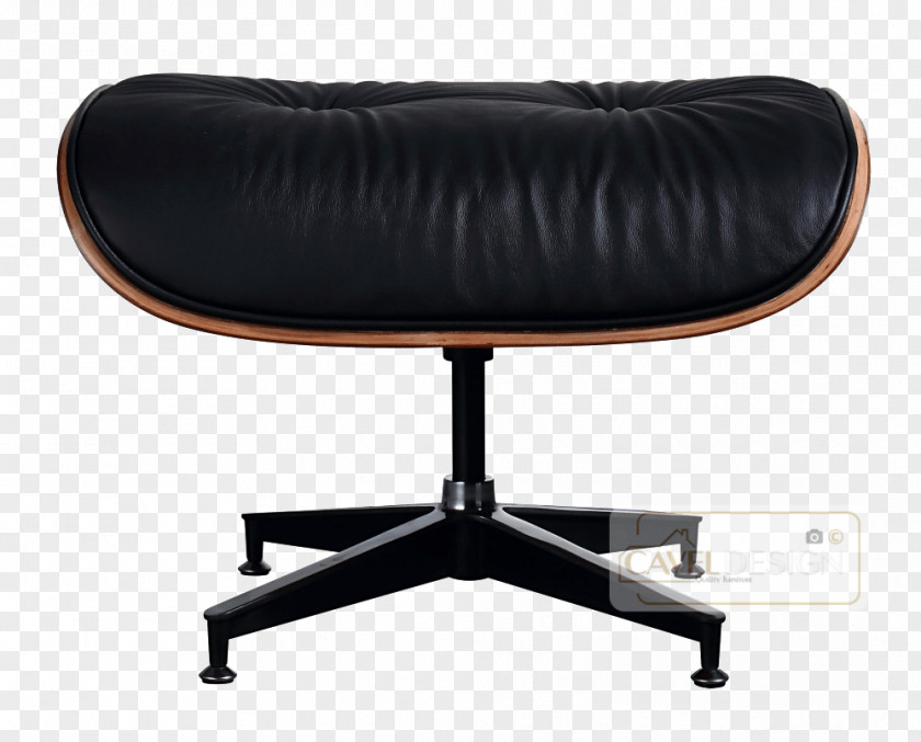 Ottoman Eames Lounge Chair Charles And Ray Foot Rests Rosewood PNG