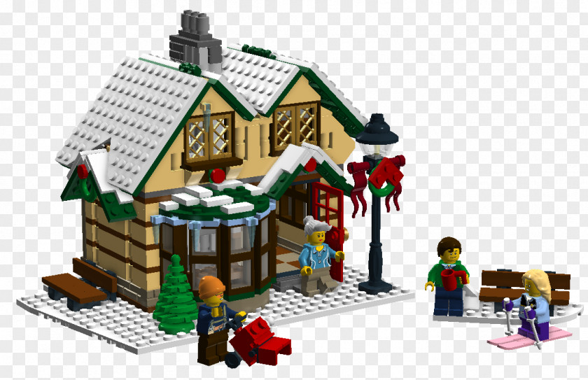 Store Lego City Toy Gingerbread House Ideas PNG