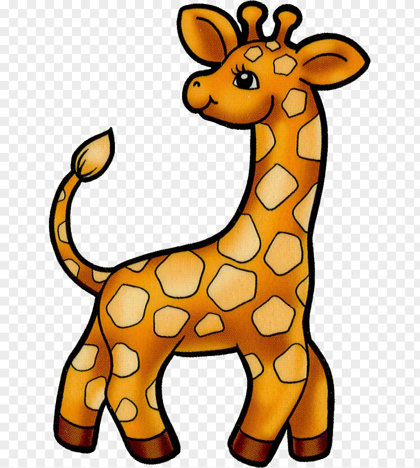 Baby Giraffes Cartoon Clip Art PNG