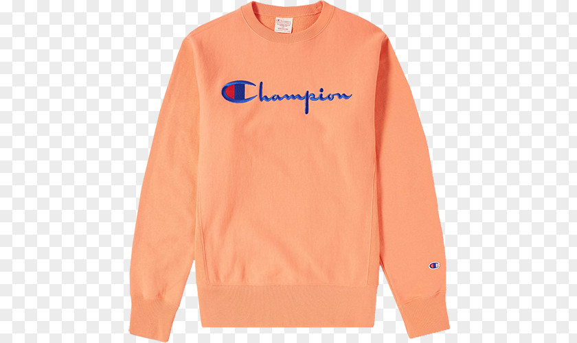 Champion Sweatshirts T-shirt Crew Neck Sleeve Hoodie Clothing PNG