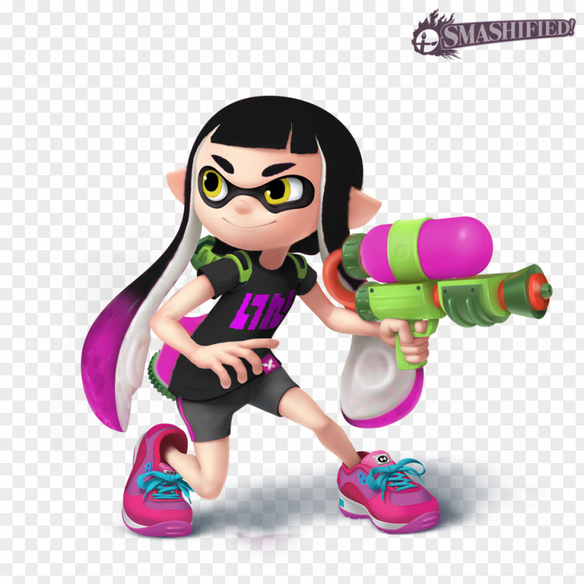 Fresh Squid Splatoon 2 Super Smash Bros. For Nintendo 3DS And Wii U Mario PNG