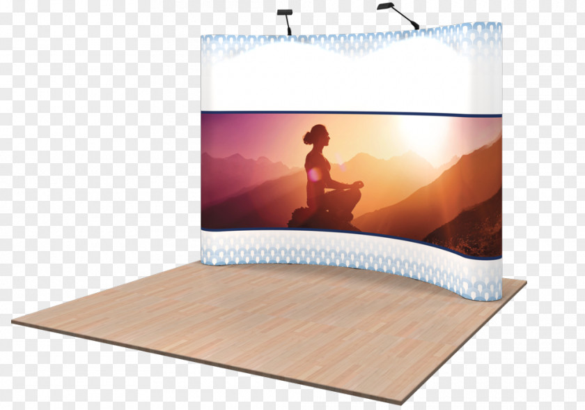 Trade Show Display Banner Paper PNG