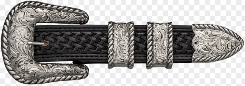 Western Bar Silversmith Belt Buckles PNG