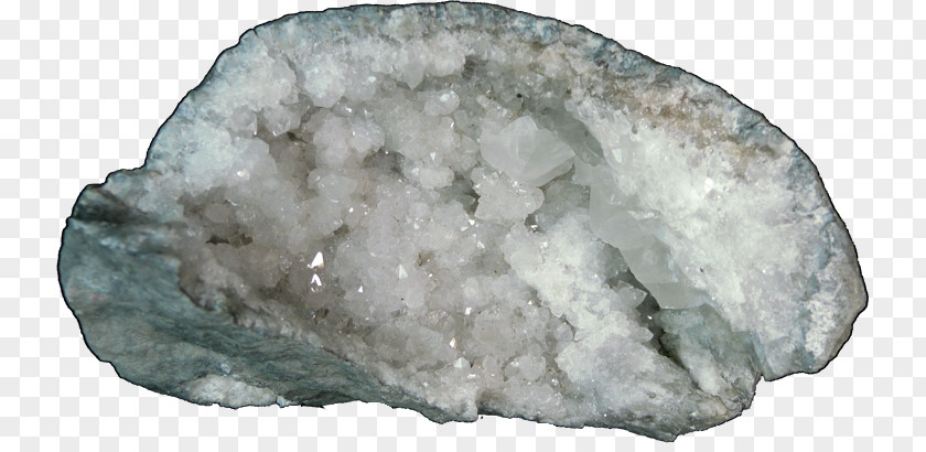 Calcite Geode Crystal Keokuk Igneous Rock Quartz PNG