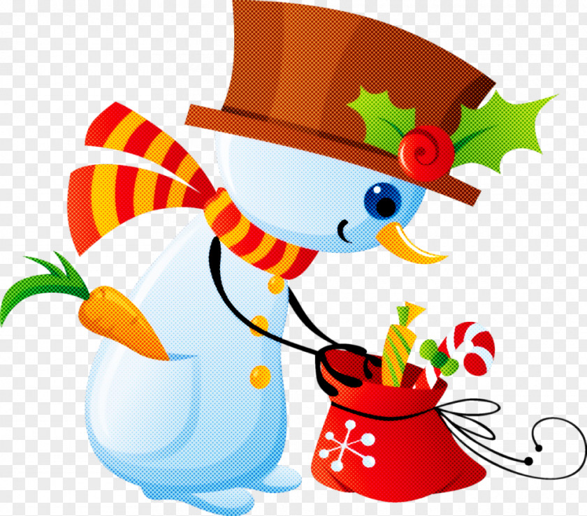 Christmas Snowman Winter PNG