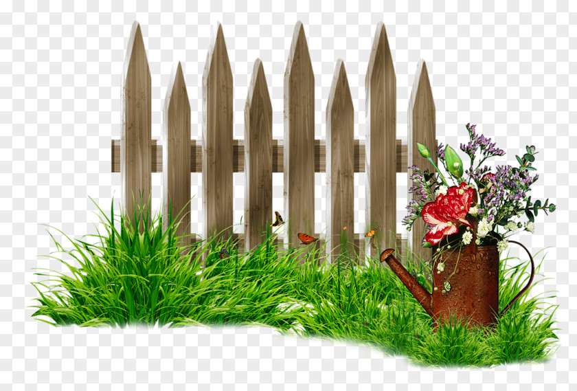 Garden Fence Clip Art PNG