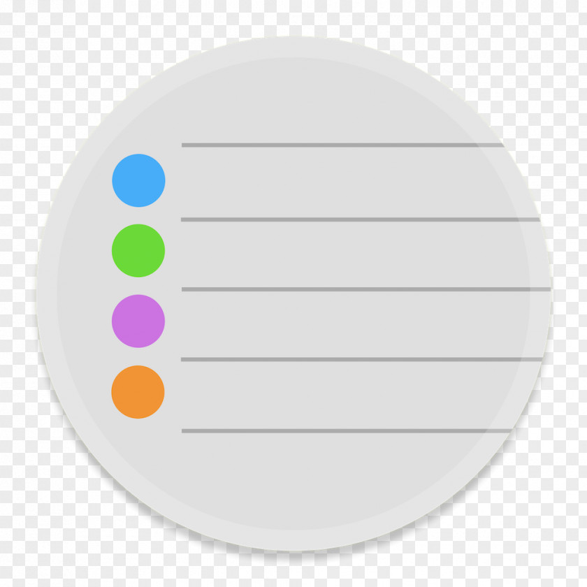 Reminders Circle Font PNG