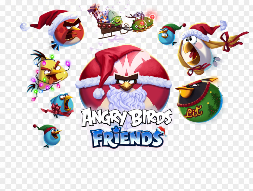 Angry Birds Friends 2 Logo Brand Character Font PNG